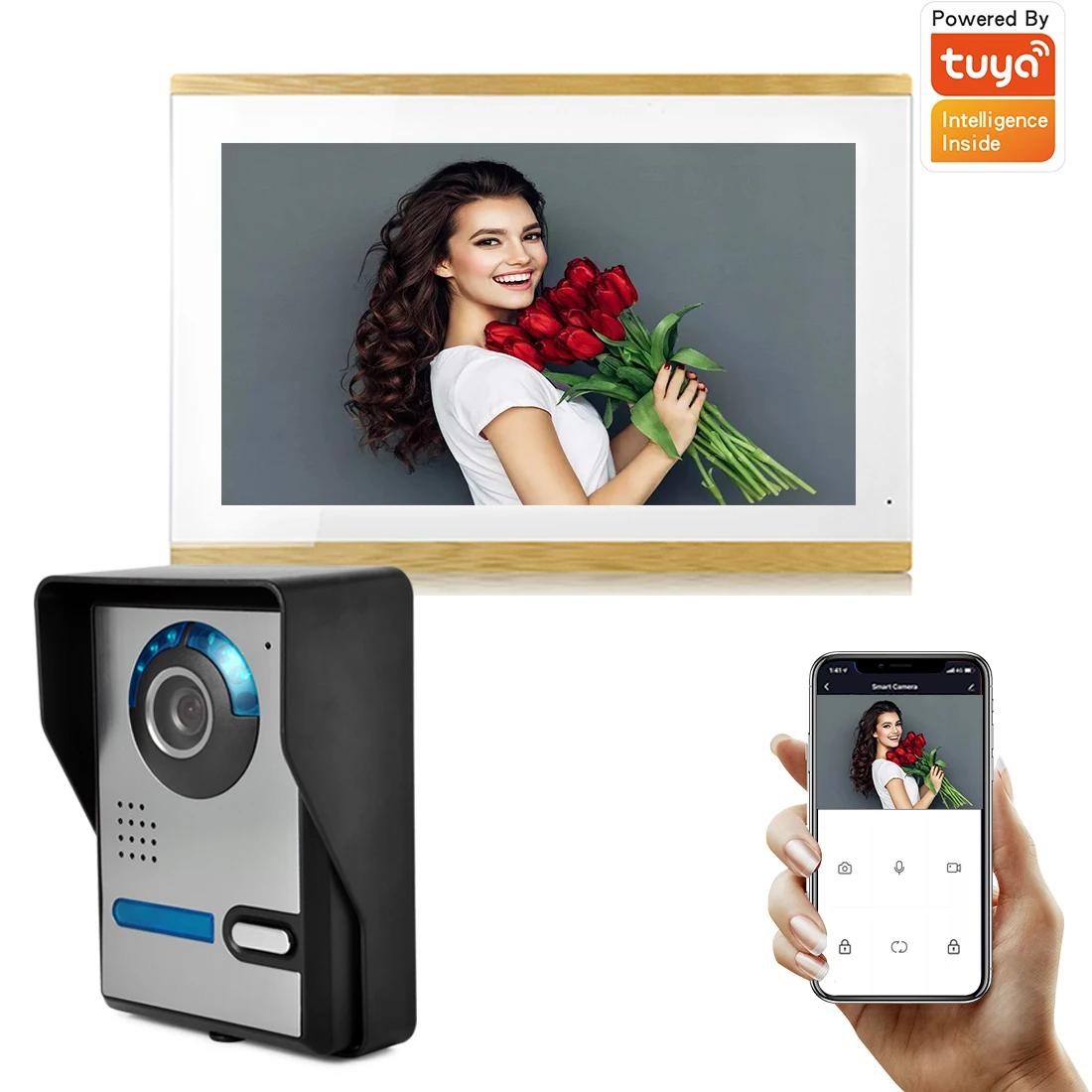 SYSD Tuya Ʈ  Doorbell WIFI 1080P 10 ȭ      Ȩ IR ī޶  